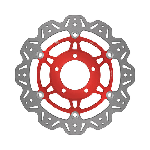 EBC - EBC Vee Disc Red Centre (VR662RED)