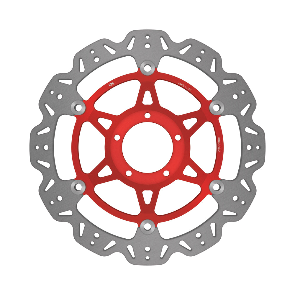 EBC - EBC Vee Disc Red Centre (VR694RED)