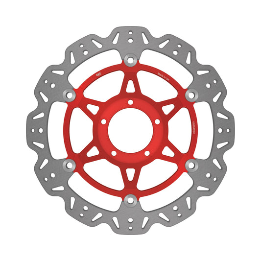 EBC - EBC Vee Disc Red Centre (VR694RED)