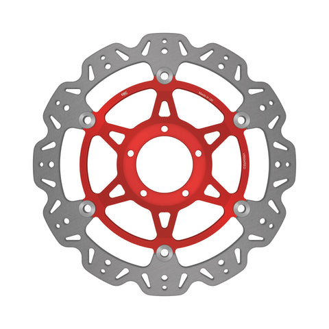 EBC - EBC Vee Disc Red Centre (VR694RED)