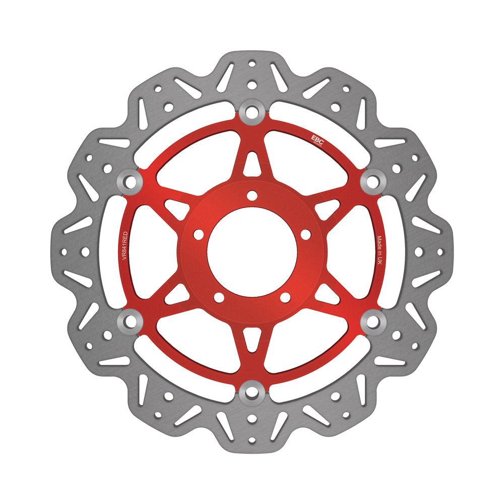 EBC - EBC Vee Disc Red Centre (VR841RED)