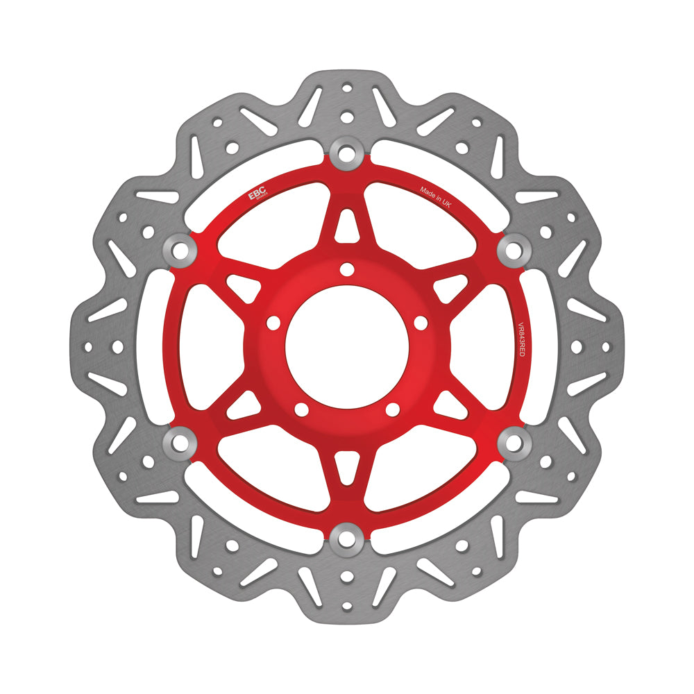 EBC - EBC Vee Disc Red Centre (VR843RED)