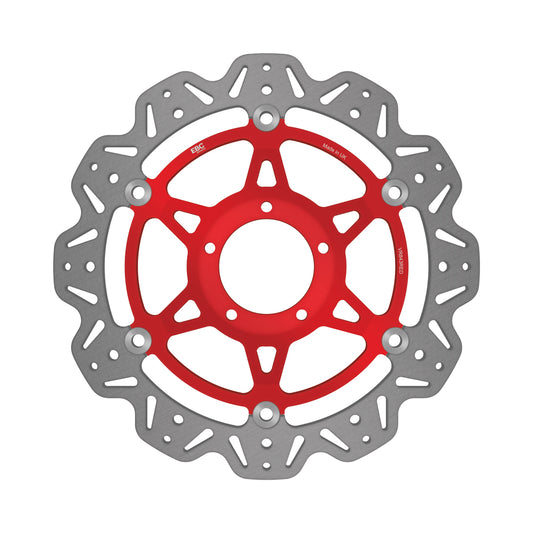 EBC - EBC Vee Disc Red Centre (VR843RED)