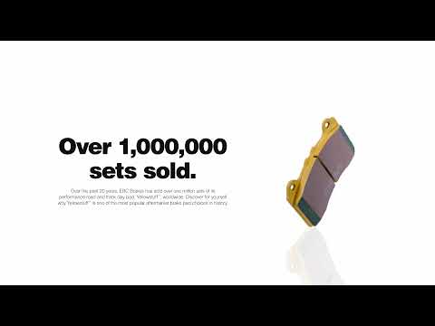 EBC Yellowstuff 4000 Series Street and Track Brake Pad Set (DP4066R)