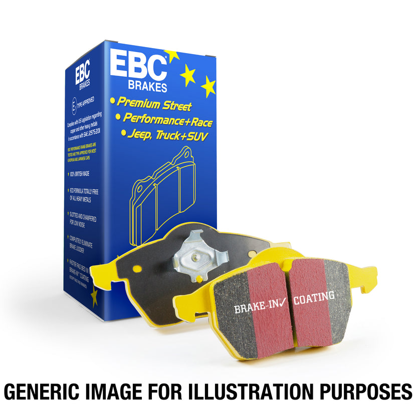 EBC Yellowstuff Front Brake Pads | 12-13 Infiniti JX35 3.5