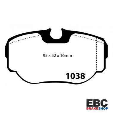 EBC Ultimax Brake Pads DP1038