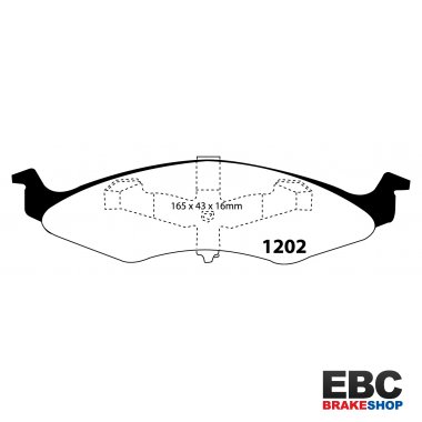 EBC Ultimax Brake Pads DP1202