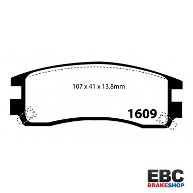 EBC Ultimax Brake Pads DP1609