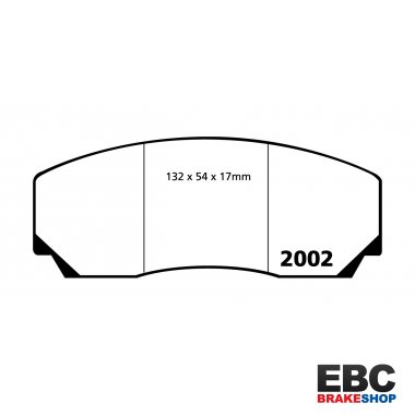 EBC Greenstuff Brake Pads DP2002