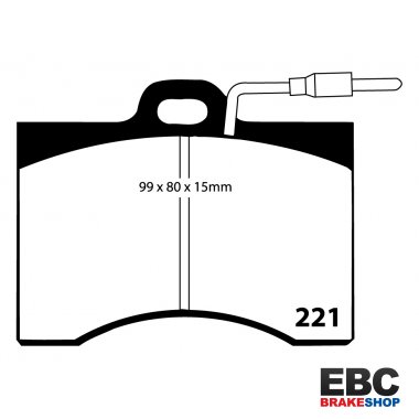 EBC Ultimax Brake Pads DP221