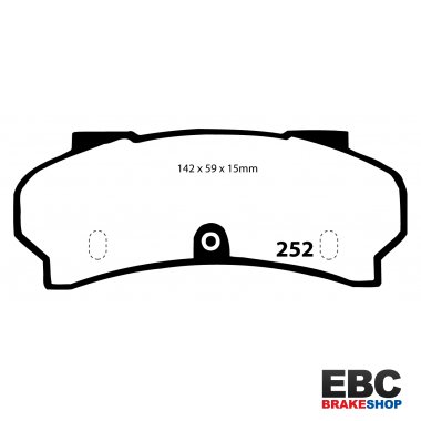 EBC Ultimax Brake Pads DP252