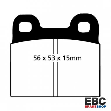 EBC Redstuff Brake Pads DP3105C