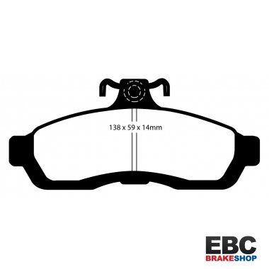 EBC Redstuff Brake Pads DP31502C
