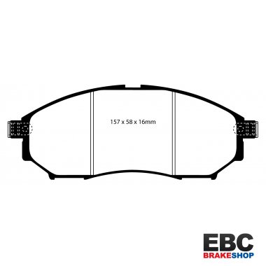 EBC Extra-Duty Greenstuff-6000 Brake Pads DP61671