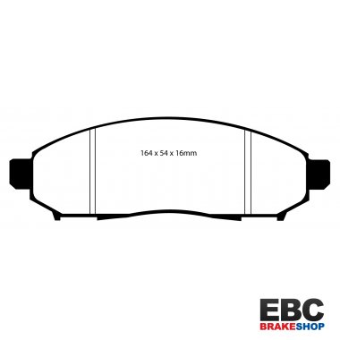 EBC Extra-Duty Greenstuff-6000 Brake Pads DP61747