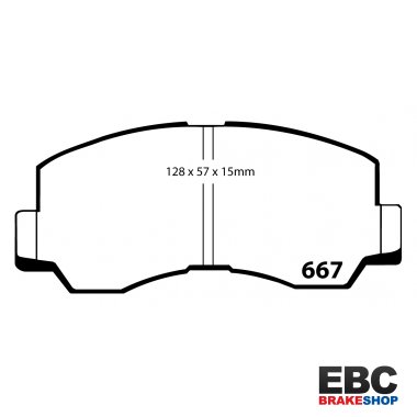EBC Ultimax Brake Pads DP667
