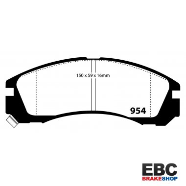 EBC Ultimax Brake Pads DP954
